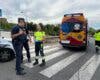 Muere un motorista arrollado por un camión en Hortaleza