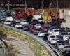 Varios vehículos implicados en un accidente en la M-45 en San Fernando de Henares