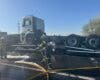 El incendio de un camión obliga a cortar la R-3 en Mejorada del Campo