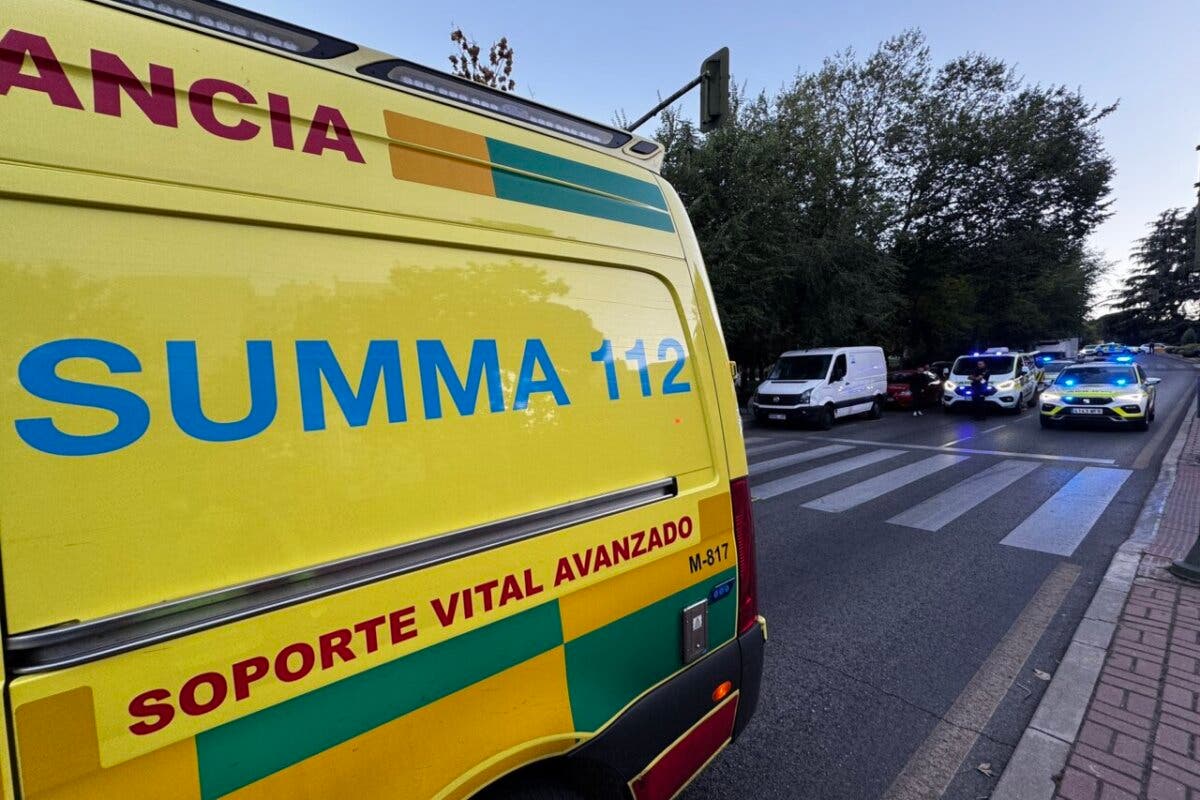Herido un hombre de 78 años tras ser atropellado por un patinete en Alcorcón