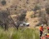 Muere un joven de 27 años al caer un vehículo por un terraplén en Valdepeñas de la Sierra (Guadalajara)