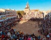 Herido grave un hombre de 38 años tras ser corneado en una capea en las Fiestas de Arganda