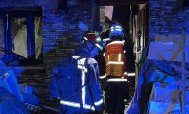 Mueren un hombre y su perro en el incendio de una vivienda en Cercedilla