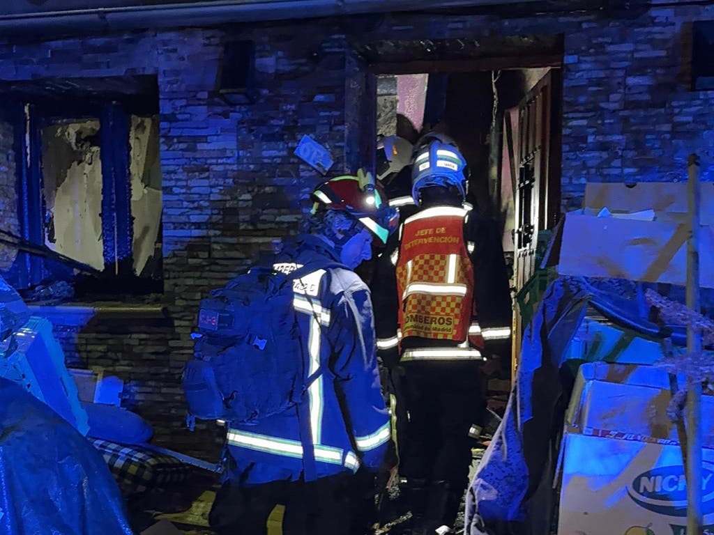 Mueren un hombre y su perro en el incendio de una vivienda en Cercedilla