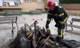 Dos heridos graves en el incendio de una vivienda en Latina, en Madrid