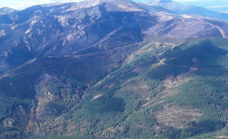 El incendio de Peñalba de la Sierra en Guadalajara queda estabilizado tras arrasar 3.000 hectáreas