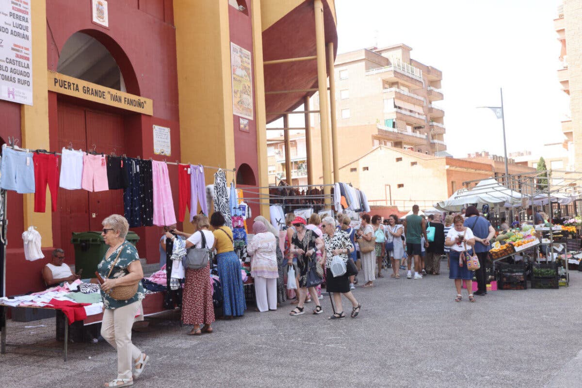 El mercadillo de Guadalajara cambia de sitio por las Ferias