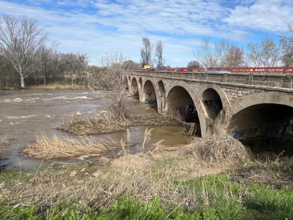 La M-300 se corta al tráfico desde este lunes por obras en el Puente de Zulema en Alcalá de Henares