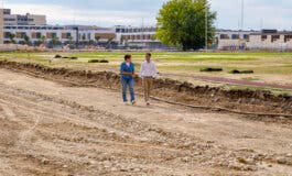 Torrejón inicia la reforma integral de la Pista de Atletismo de Joaquín Blume