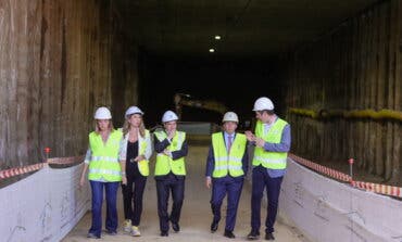 Así avanza el soterramiento de la A-5: 300 metros de túnel ya excavados y apertura en 2026