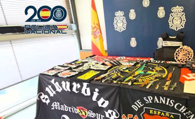 Cae en Madrid la cúpula del grupo nazi Suburbios Firm, escisión del Frente Atlético