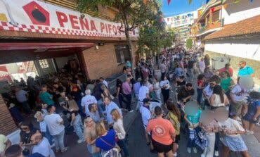 Vuelve la Calle de las Peñas en las Fiestas Patronales de Torrejón con los tradicionales chamizos