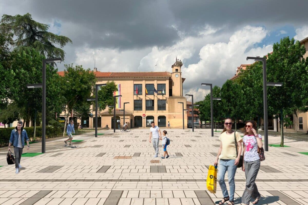 Velilla de San Antonio inicia la remodelación de la Plaza de la Constitución