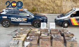 Detenido en Torrejón el conductor de una furgoneta cargada con una tonelada de hachís