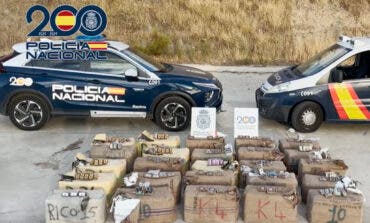 Detenido en Torrejón el conductor de una furgoneta cargada con una tonelada de hachís