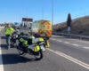 Muere un motorista de 62 años en un accidente en la M-50 en Majadahonda