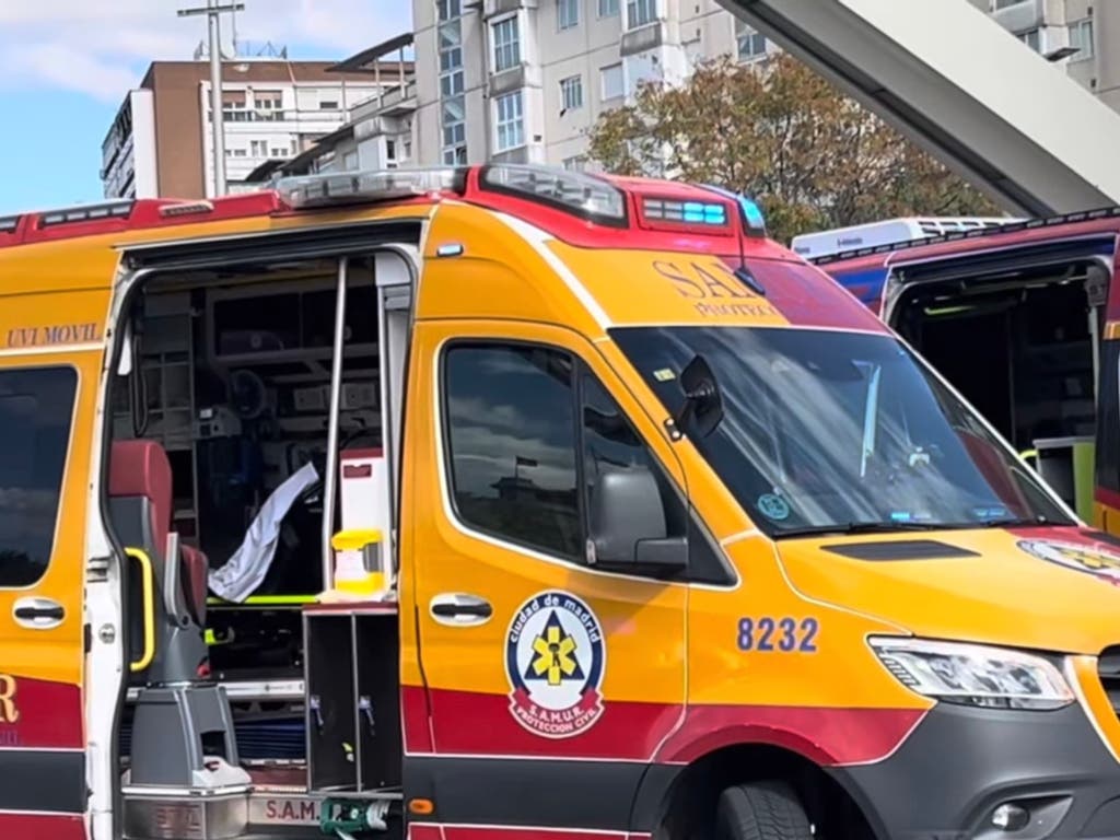 Grave un motorista de 60 años tras sufrir un accidente múltiple en el Puente de Ventas