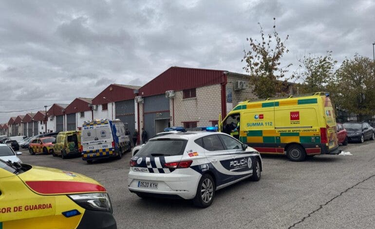 Un muerto y un herido grave en dos accidentes laborales en Valdemoro y Madrid