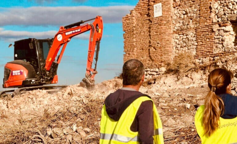 Arrancan los trabajos para recuperar la Ermita de Vilches en Arganda
