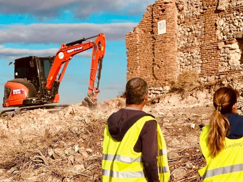 Arrancan los trabajos para recuperar la Ermita de Vilches en Arganda