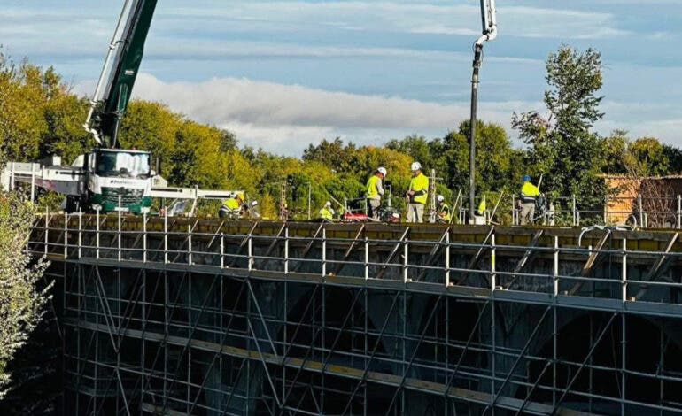 Avanzan las obras en el Puente de Zulema y la Comunidad promete acortar los plazos