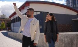 Ayuso e Ilia Topuria se alían contra las drogas y el acoso escolar entre los jóvenes