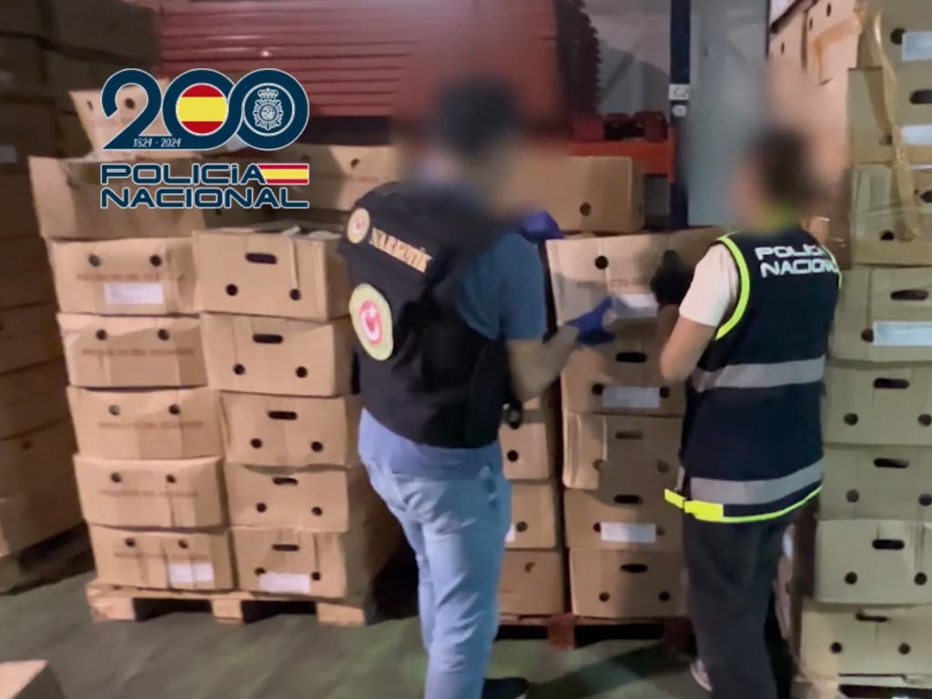 Cae una red internacional que ocultaba 89 kilos de cocaína en Rivas y Arganda