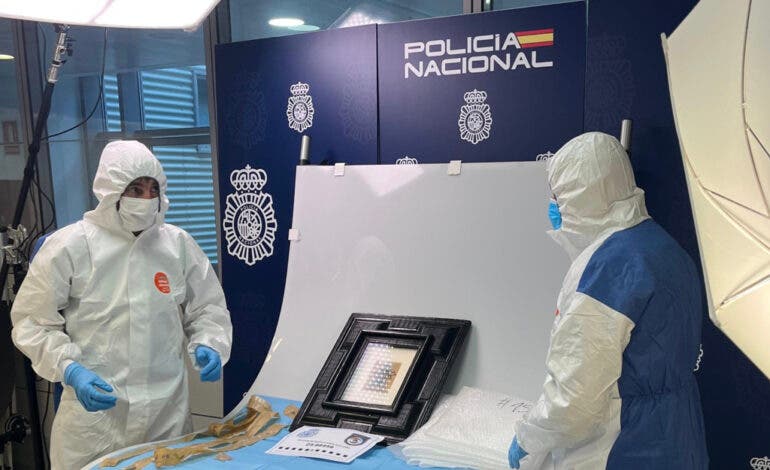 Recuperado el cuadro de Picasso desaparecido cuando iba a ser trasladado de Madrid a Granada