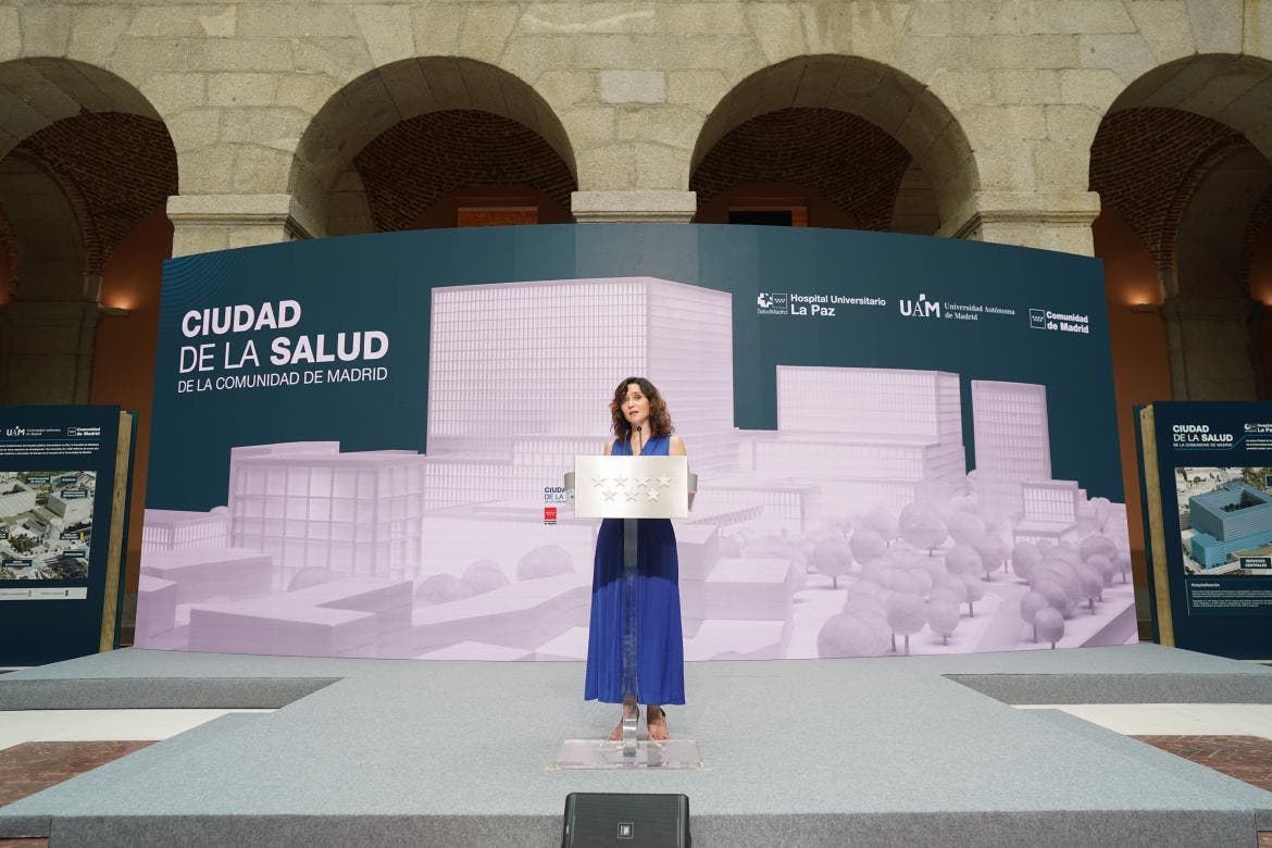 La Comunidad de Madrid iniciará a final de año las obras de la Ciudad de la Salud