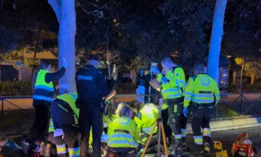 Herido grave un joven de 25 años tras ser atropellado por un taxi en el Paseo de la Castellana