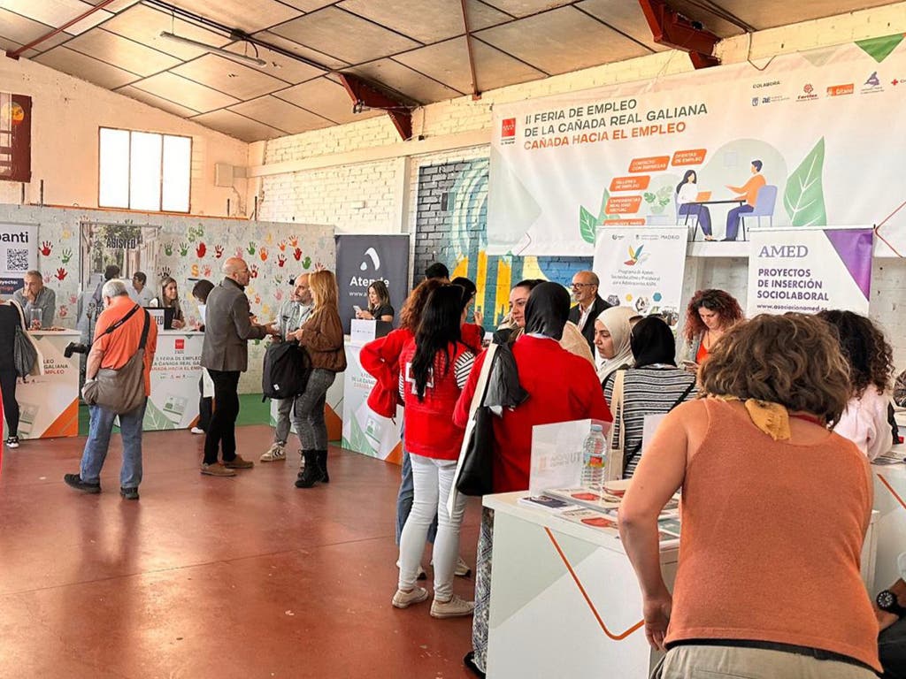 La Comunidad de Madrid celebra la II Feria de Empleo de la Cañada Real