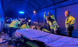 Herida grave una joven de 24 años al caerse de una bicicleta de alquiler en el túnel de Santa María de la Cabeza