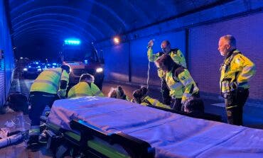 Herida grave una joven de 24 años al caerse de una bicicleta de alquiler en el túnel de Santa María de la Cabeza