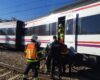 Se eleva a seis el número de heridos por el descarrilamiento de un tren de Cercanías en San Fernando de Henares