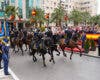 Las infantas Elena y Cristina, invitadas de honor al Homenaje a la Bandera de Torrejón