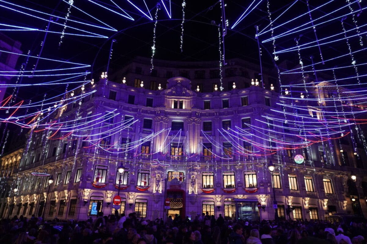 Madrid encenderá esta Navidad 13 millones de luces en 157 kilómetros, el equivalente a ir a Toledo y volver
