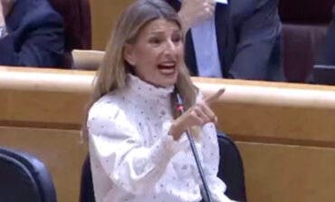 El lapsus de Yolanda Díaz en el Senado: «Queda Gobierno de corrupción para rato»