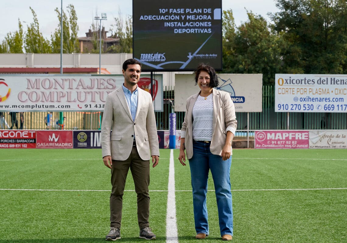 Torrejón supera los dos millones de inversión en la mejora de sus instalaciones deportivas