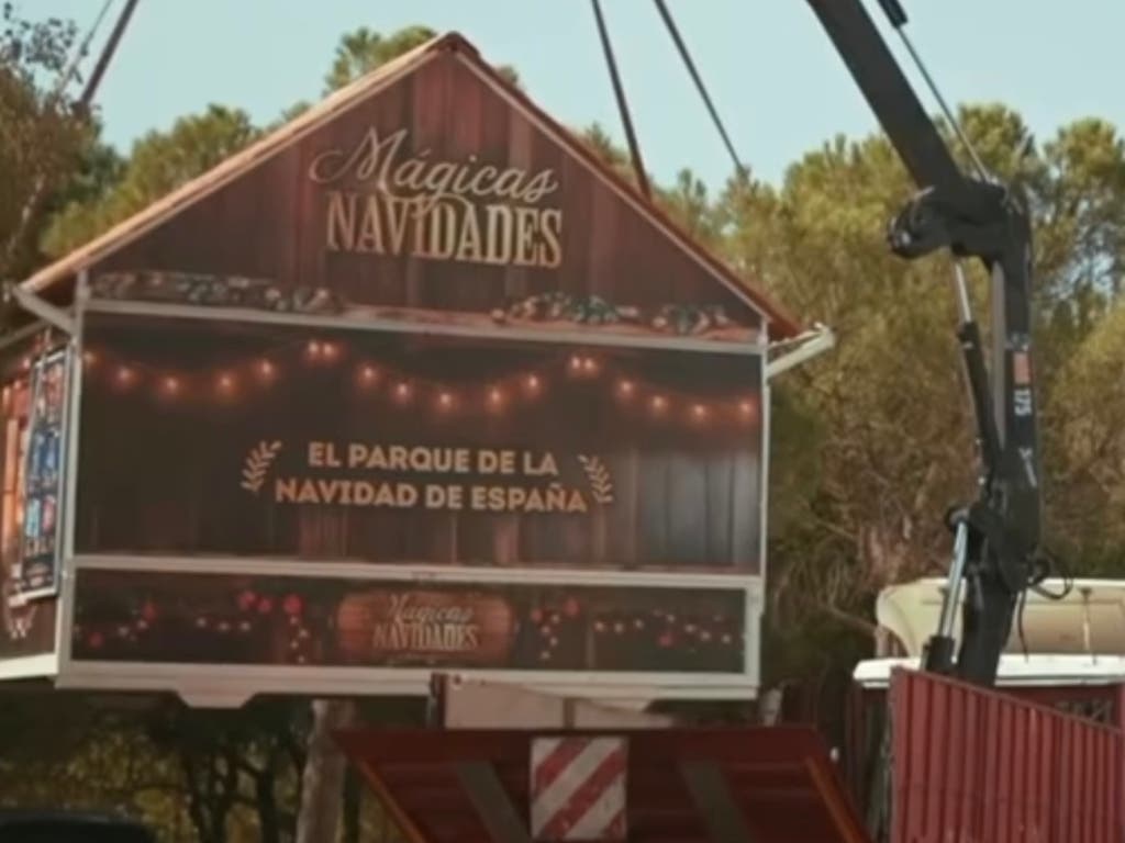 Avanza el montaje del Parque Mágicas Navidades de Torrejón para su apertura el 14 de noviembre