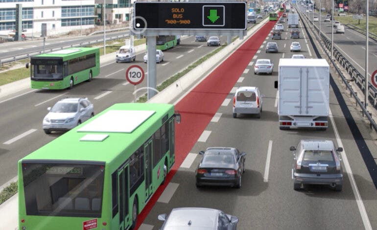 Alcalá de Henares advierte de que el carril Bus-VAO de la A-2 puede agravar la congestión si no se añade capacidad