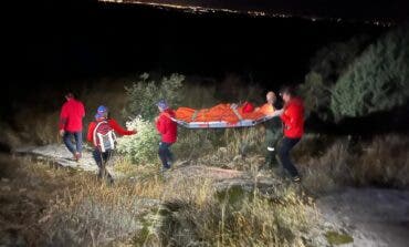 Rescatado un hombre tras caer en una zona de difícil acceso en Zarzalejo