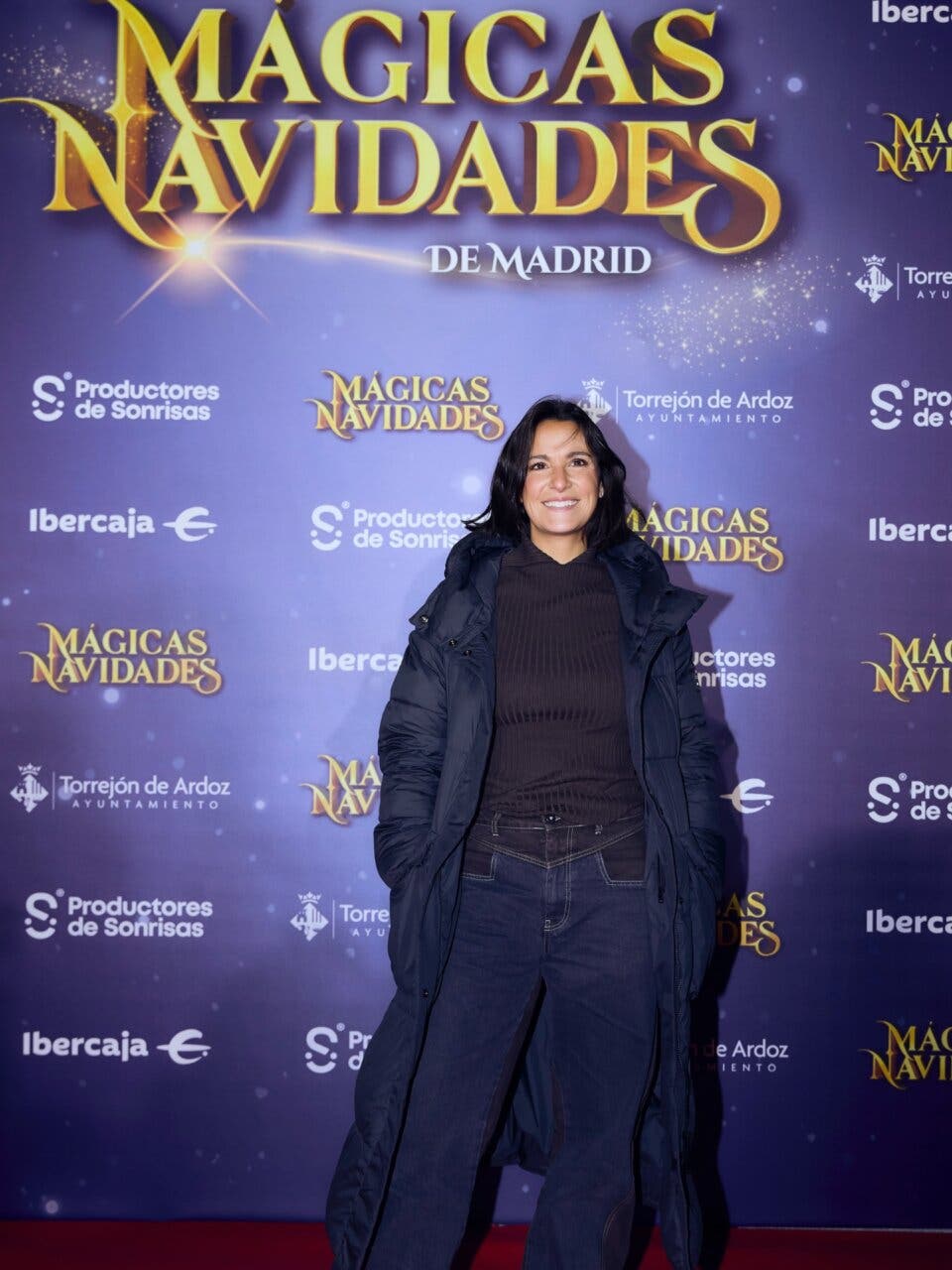 Persona en la inauguración de las Mágicas Navidades de Torrejón de Ardoz