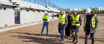 Avanzan las obras de la nueva Ciudad Deportiva de la RFFM en Torrejón, que abrirá en 2026