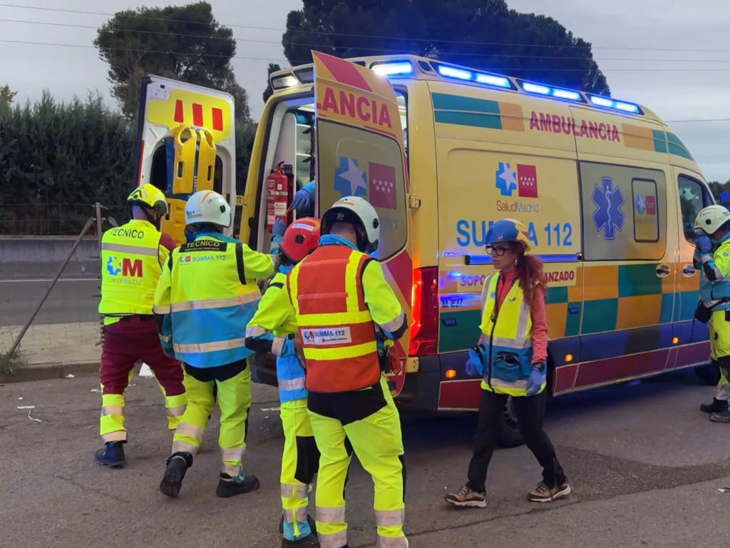 Herido grave un trabajador al caer desde ocho metros en una nave industrial de Algete