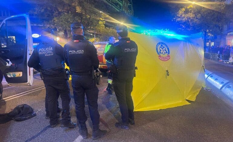 Dos muertos y un herido grave en tres atropellos distintos en Madrid