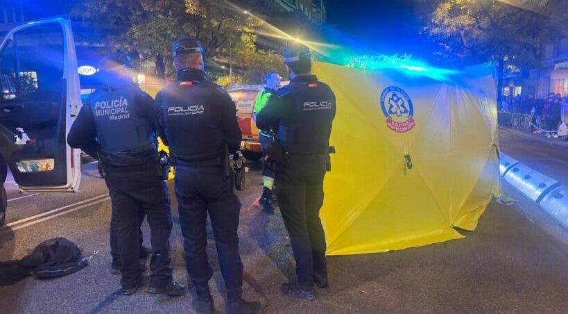 Dos muertos y un herido grave en tres atropellos distintos en Madrid