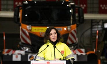 Ayuso presenta el Plan de Inclemencias Invernales con 6.600 efectivos, señales antihielo y sensores en calzadas para evitar accidentes