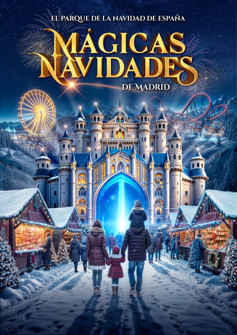 Cartel del evento Mágicas Navidades en Torrejón de Ardoz