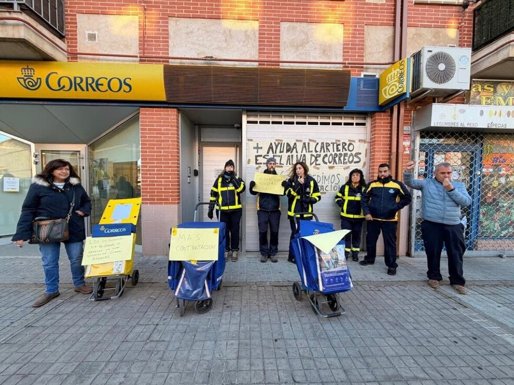 CCOO denuncia que los recortes en Correos dejan sin reparto a urbanizaciones de El Casar y Torrejón del Rey