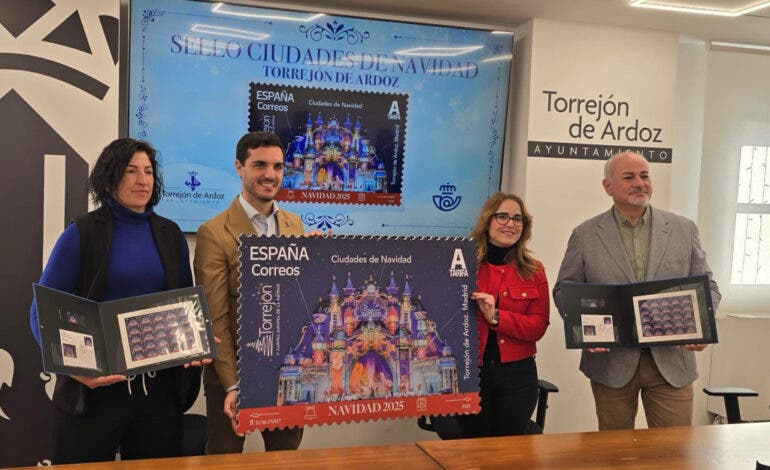 Correos dedica un sello a las Mágicas Navidades de Torrejón de Ardoz